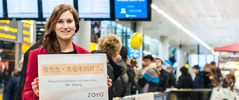 Chinese incoming touroperator Amsterdam Schiphol Airport Comfort arrival
