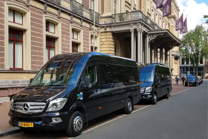 Private transfers Amsterdam Airport Schiphol V2 1 Minicoach hire
